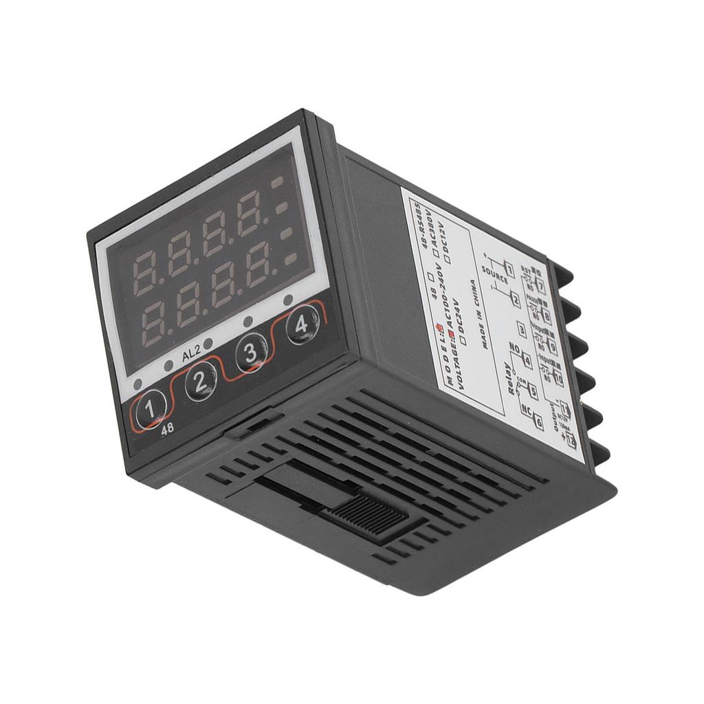 BERM Digital Timer Counter Multi Function Industrial Assembly Line Measuring Device 100‑240VAC