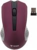 2.4GHz Optical Symmetrical Wireless Mouse, 3 Buttons, Purple