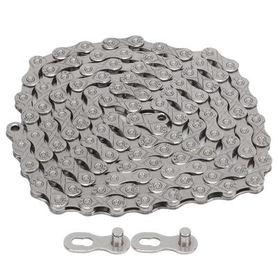 Cadena de bicicleta de metal con cambio de 11 velocidades, accesorio ligero para bicicleta de montaña plegable.