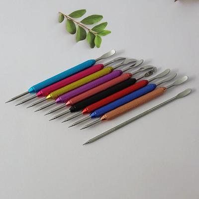 Colorful Stainless Steel Latte Art Needle for Coffee Foam and Icing