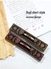 Elegant Antique Deer Alloy Incense Burner for Indoor Use - Perfect for Burning Stick Incense and Home Decoration