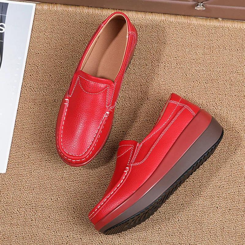 Platform Shoes Women Flats Print Hollow Sandals Spring Summer Casual Walking Shoes Designer New Wedge Breathable Sneakers