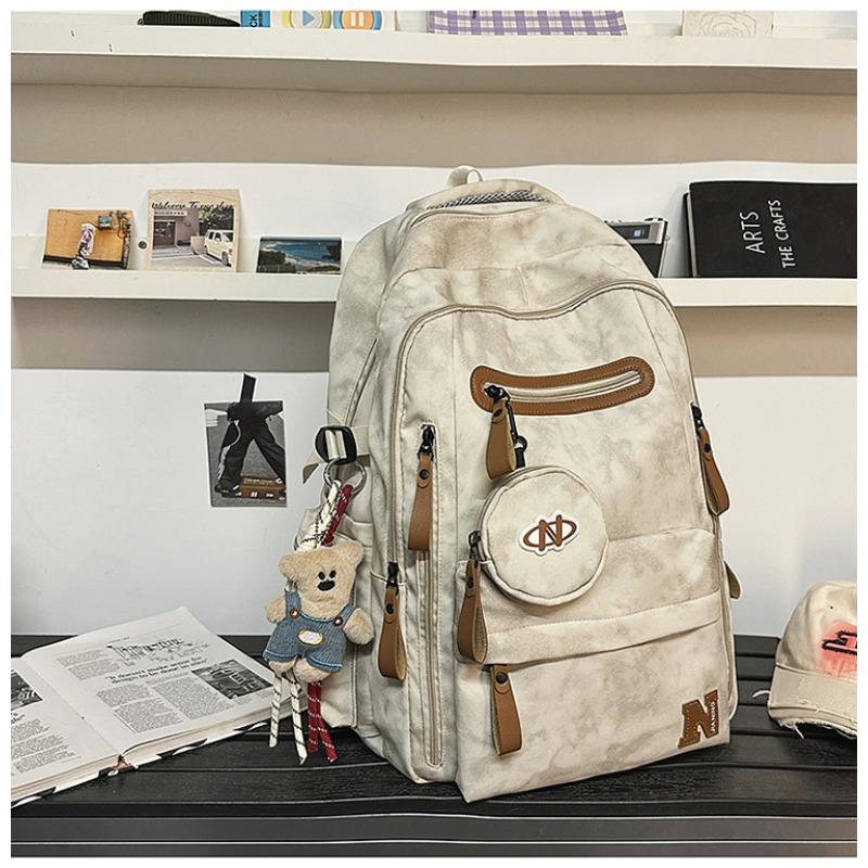 School bag new high value college style simple backpack couple light travel mountaineering large capacity backpack