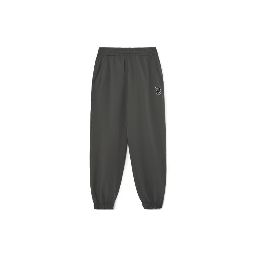 MLB SS23 Knitted Sweatpants Unisex Gray Moderate Cuffed Pants 3AWPB0233-43CGS XS