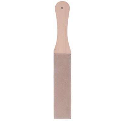 Double Sided Leather Strop Quick Sharpening Beech Wood Leather Sharpening Strop Portable DIY