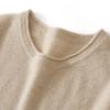Women's 100% Cashmere Round Neck Loose Knit Sweater - Autumn/Winter