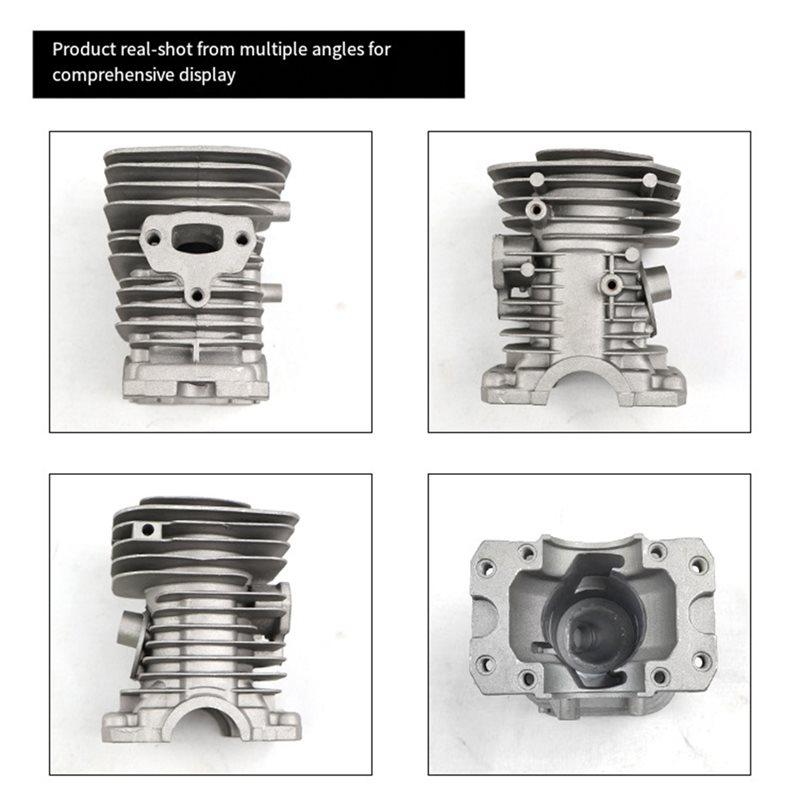 T21C 38Mm Cylinder Piston Ring Pin Kit For 137 Chainsaw OEM Replacement 530069941 Chainsaw Repair Parts