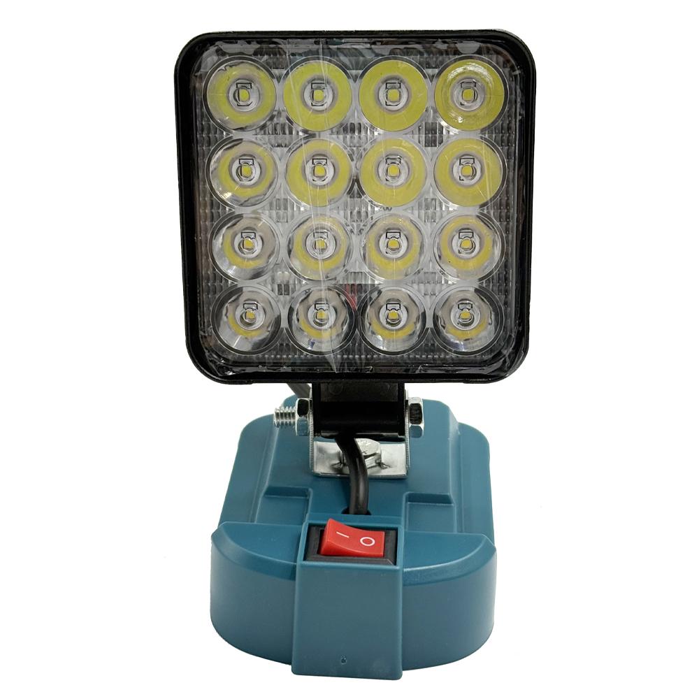 Cordless LED Work Light For Makita 11.1V-18V Li-ion Battery Lantern Outdoor Flashlight Camping Lamp Emergency Lighting