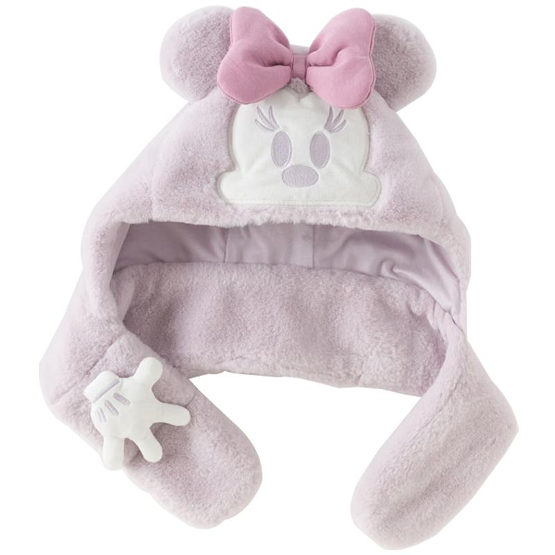 David Bella Disney Kids  Plush Winter Hooded Scarf Hat 54CM