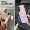For Samsung Galaxy A25 5G (Global) (161mm) Case JEEHOOD J09 RFID Blocking Card Holder Leather Back Phone Cover Magnetic Case