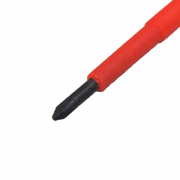 Electrician Insulated Screwdriver Set with Voltage Tester - Phillips & Flathead Tools