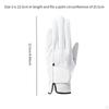 Golfhandschuhe Golf Soft Sticky Cuff Rutschfester Griff Leder Linke Hand Mesh-Handschuh