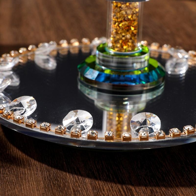 Artistic Rotating Incenses Burners Set With Jar For Yoga Room And Home Centerpieces Arabic Styles Table top Decors