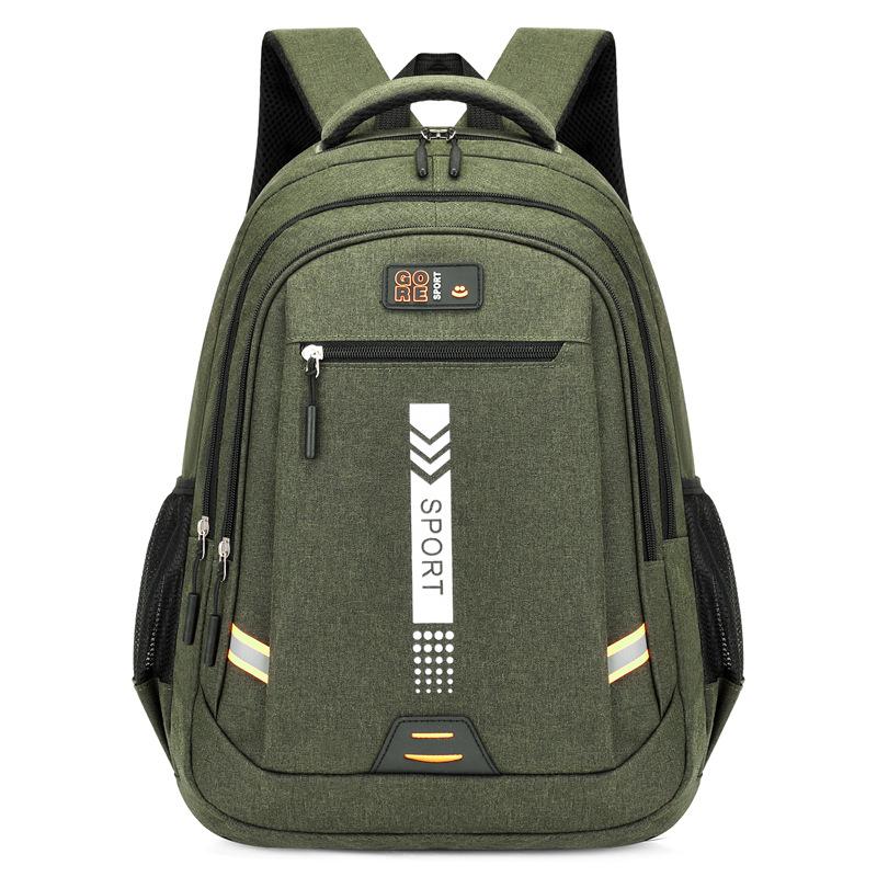 Backpack Men's Large Capacity Business Trip Computer Backpack Casual Simple Travel Bag Lightweight Student School Bag