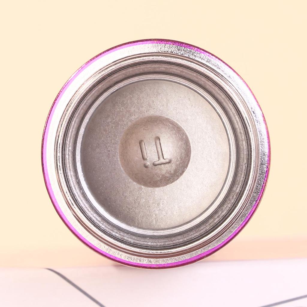 Titanium Thermos Cup - Double-Layer, Portable, Antibacterial Tea Brewer, Luxury Gift.