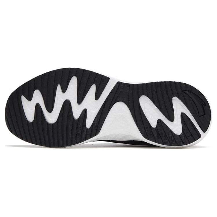 Anta Martian Foam Abrasion Resistant Breathable Low top Running Shoes Women's Black 122315585-2