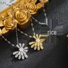 2026 Exquisite Yingying Manwu Butterfly Necklace - Chinese Style, Light Luxury, Colorfast Titanium Steel Clavicle Chain for Women
