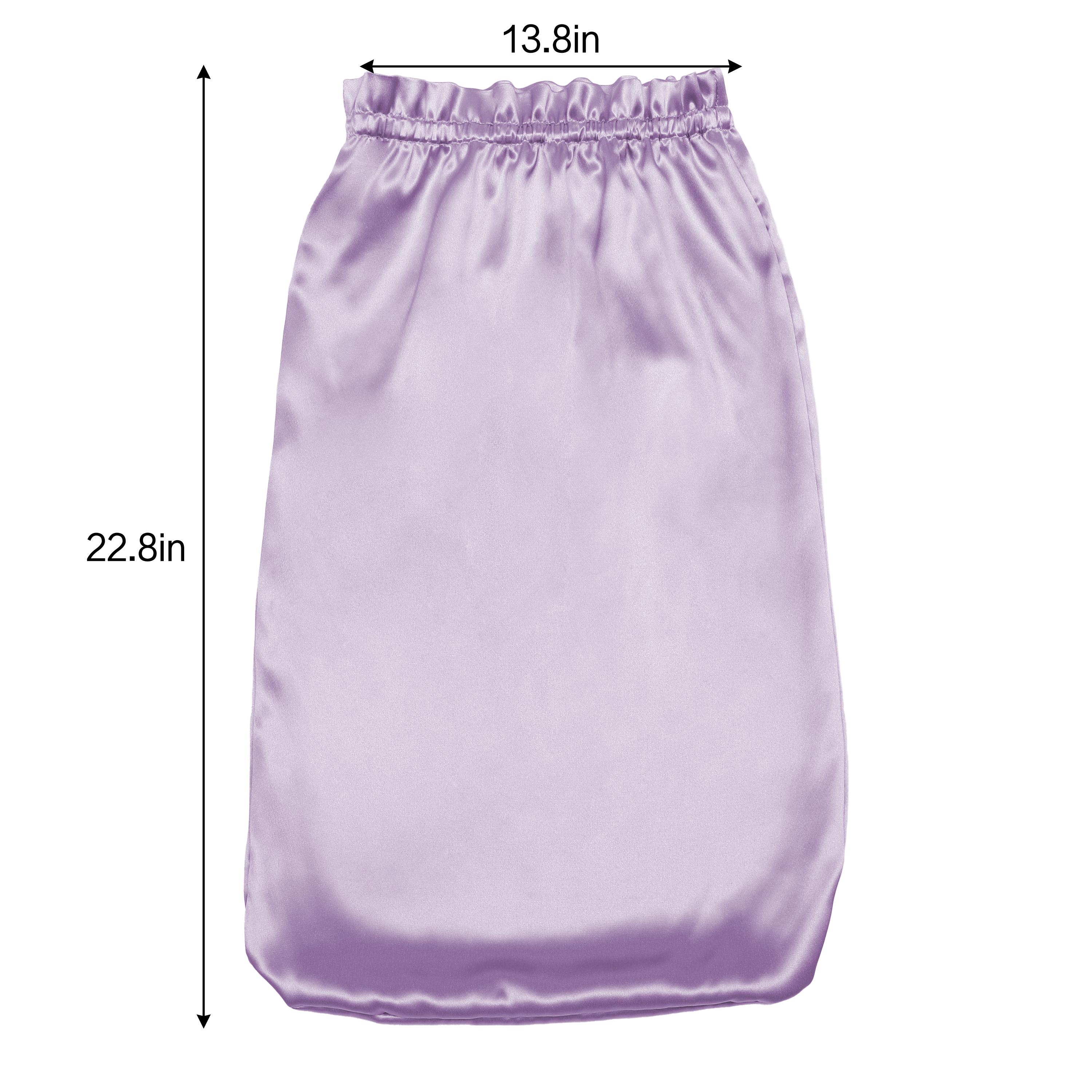 

Боннет из 22 момме чистого тутового шелка для сна для женщин, боннет для ухода за волосами для длинных вьющихся волос, шелковая шапочка для сна 36x58cm