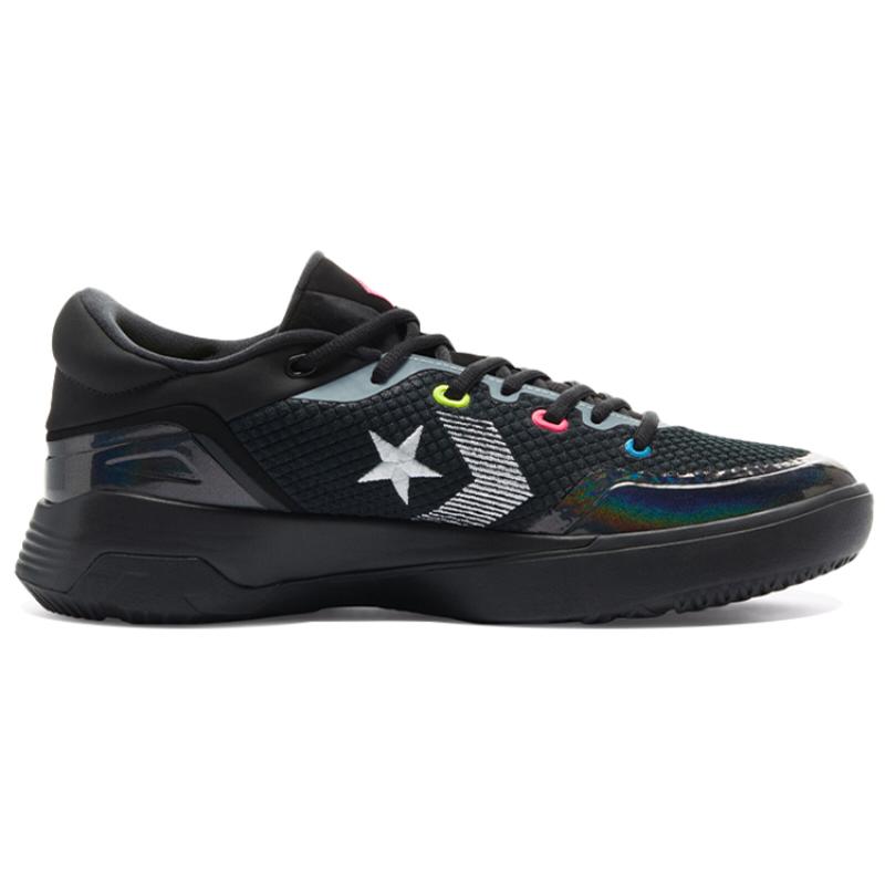 Converse G4 Fabric Low-Top Practical Basketball Shoes Unisex Black Color
