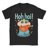 2026 Summer Comic Form Crayon Shinchan Image 100 Cotton Printed Oversize Casual Tshirt Adult Children Parentchild Top y2k
