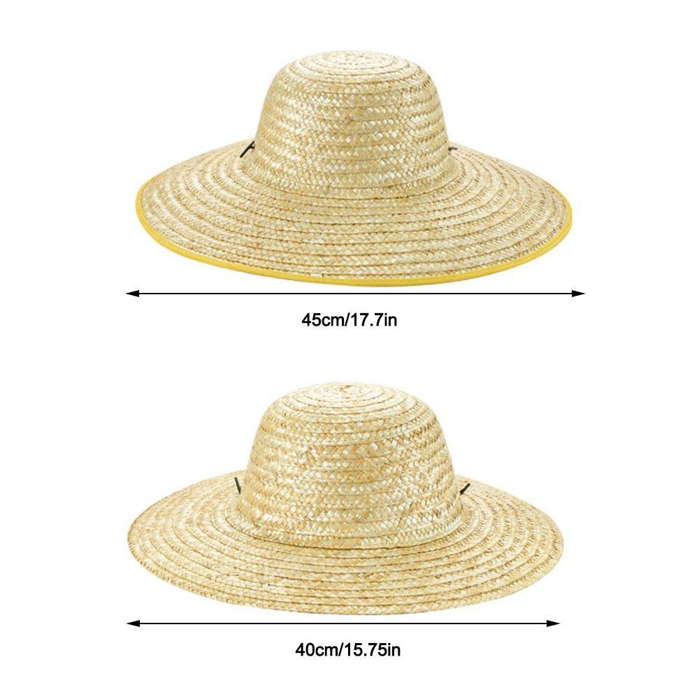 Adjustable Sun Hat Width Brim Beach Hats Casual Bucket Hat  Women Men