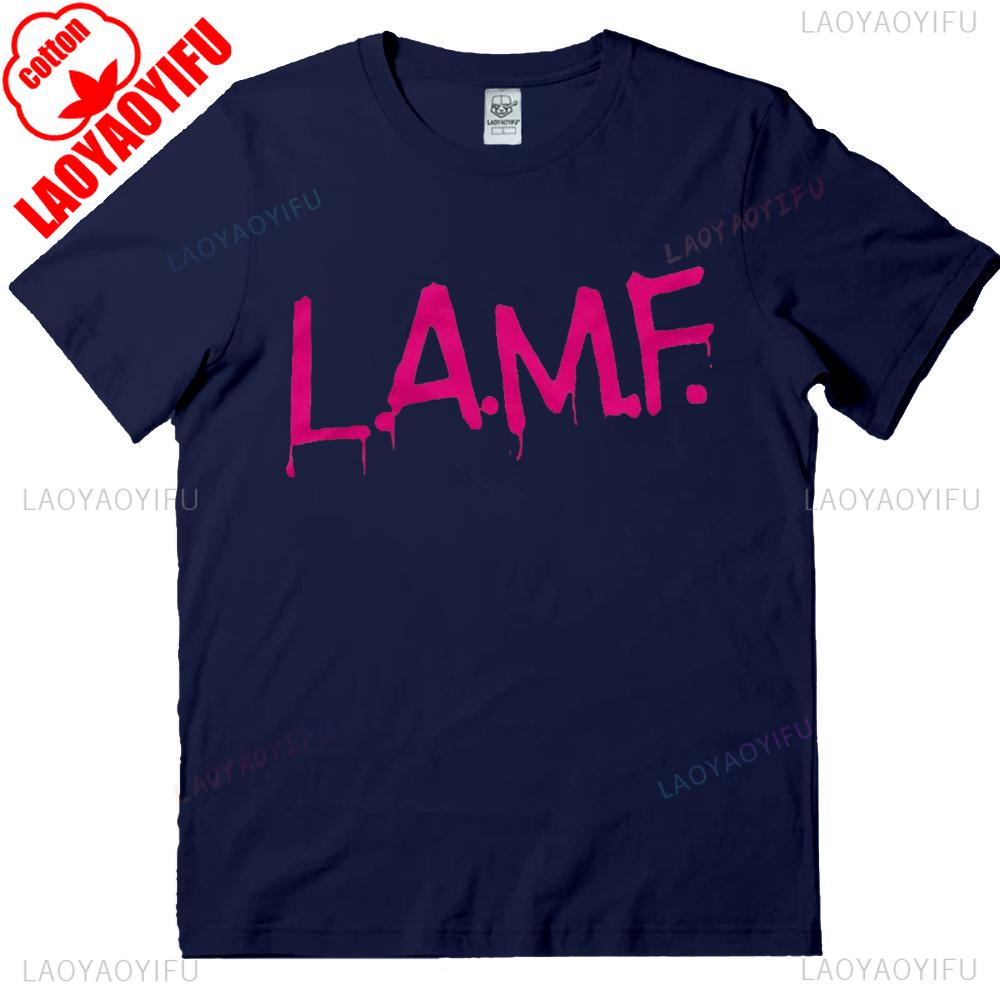 Футболка LAMF LAMF, которую носит Джонни Тандерс. Премиальный хлопок. Удобная. Отлично подходит для бега и выходных. 4XL