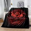Nordic Mythology Flannel Blanket Soft All-Season Throw, Design for Camping, Car Travel, Hiking Sofa, Bed, Office Perfect Gift for Parties