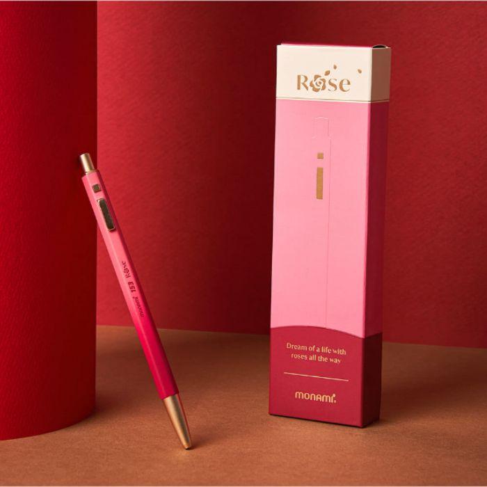 Monami 153 ID Rose Ballpoint Pen Gift Set