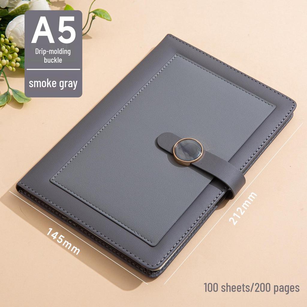 Custom A5 Premium Business Notebook - Elegant Office Diary & Student Meeting Journal
