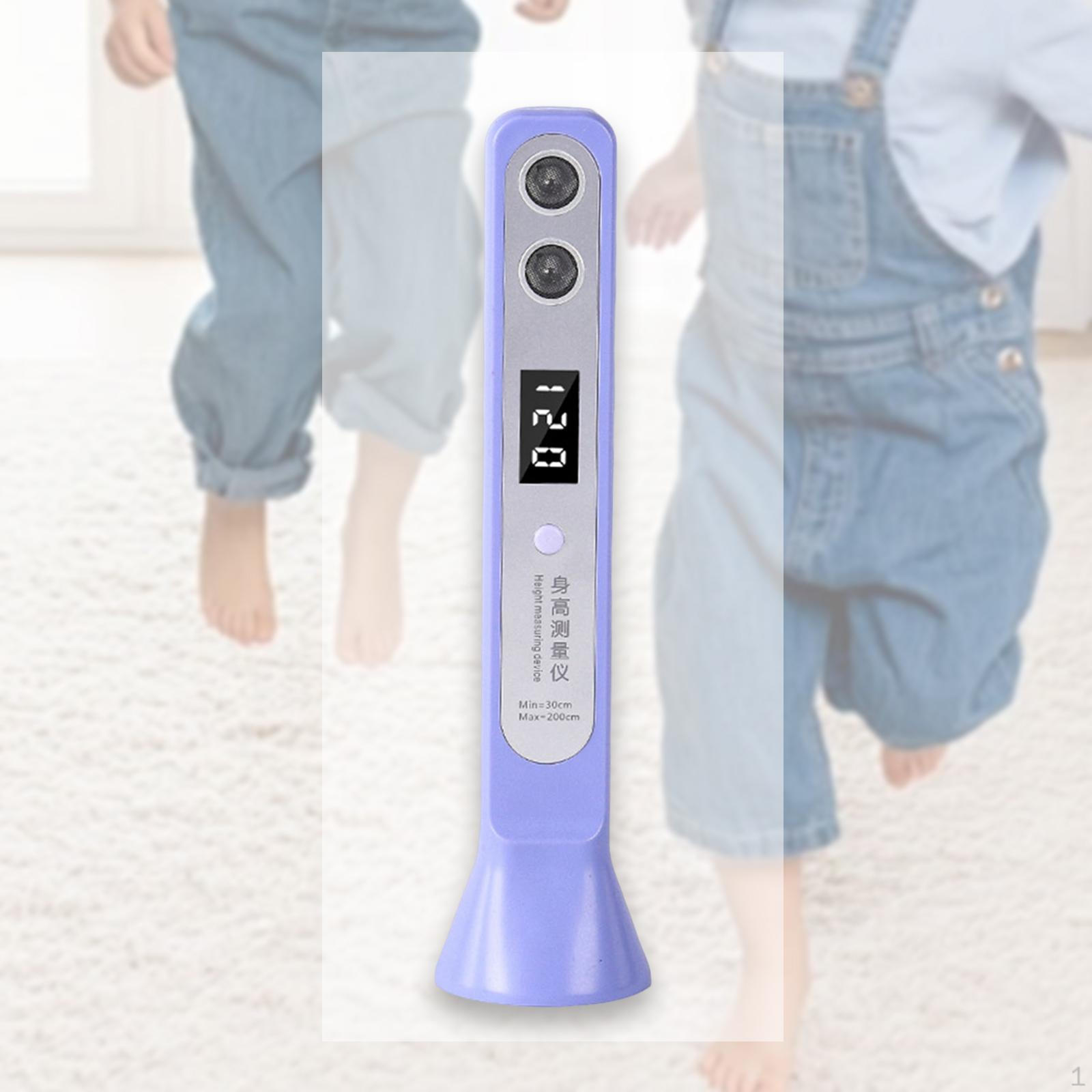 

Digital Height Measurement Tool ,Growth Stature Meter Measure Charging Accurate ,with LED Display Фіолетовий