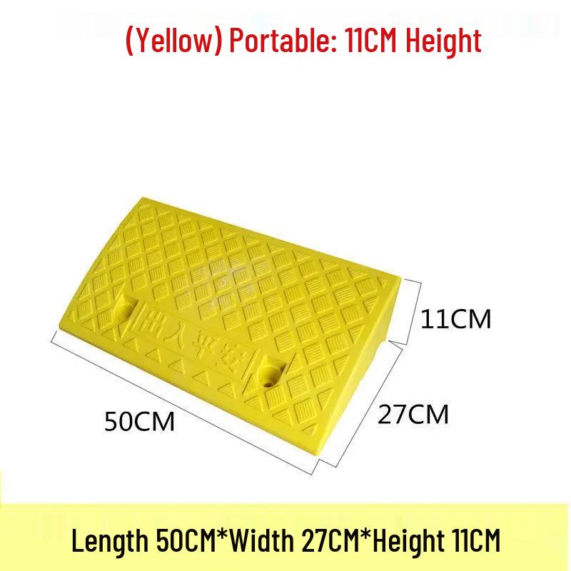 Plastic Car Curb Ramp Threshold Mat for Road Climbing