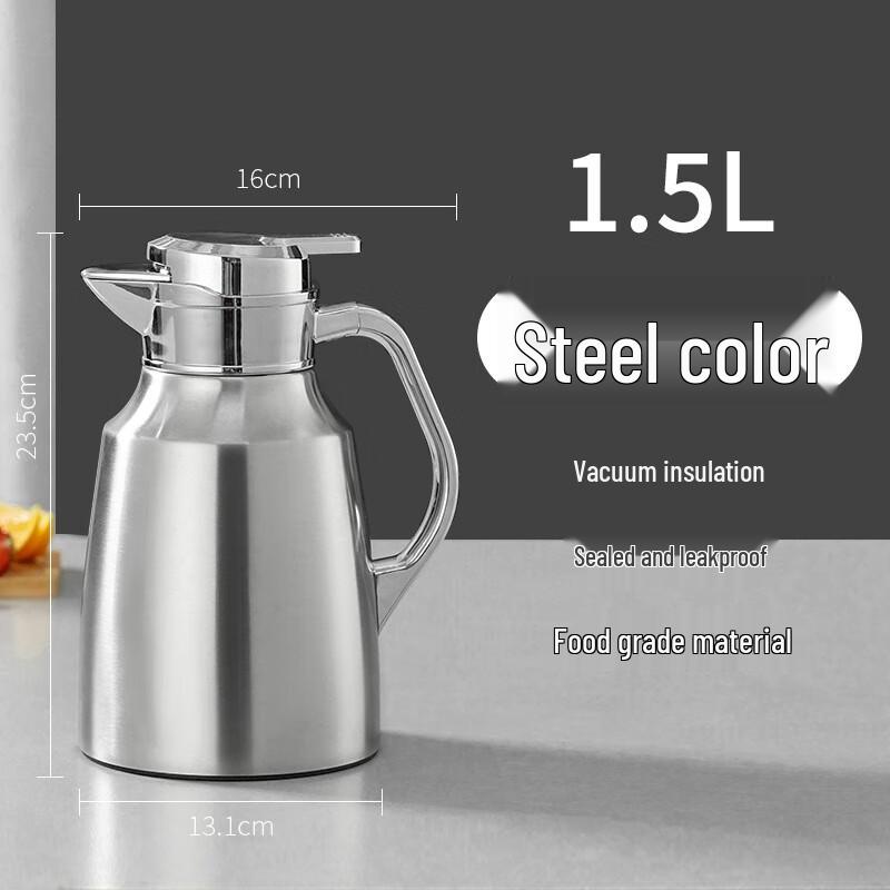 

Diller 304 Stainless Steel Insulated Kettle 1.5L