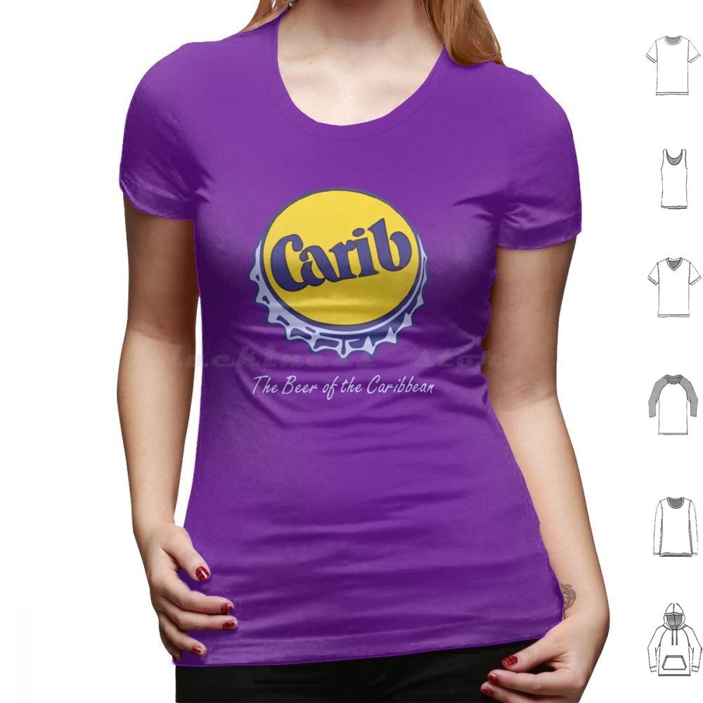 Carib Beer Das Bier der Karibik T-Shirt Große Größe 100% Baumwolle Bier Cerveza Lager Carib Karibik Westindien