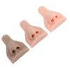 3Pcs Silicone Nose Model Soft Flexible 3D for Practicing Suture Teaching Instructions