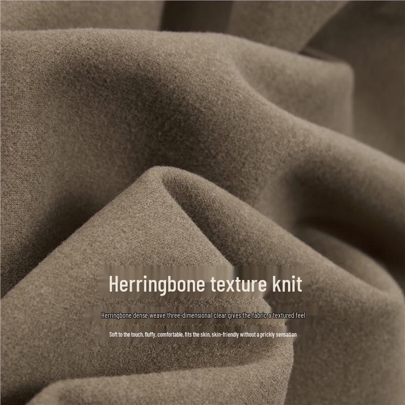 Giordano Men's Color-Block Herringbone Jacquard Pullover Sweater