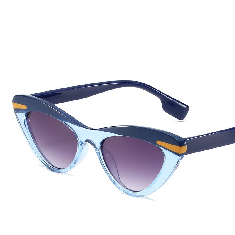 Vintage Fashion Small Frame Cat Eye Sunglasses Women For Men Sun Glasses Punk Luxury Brand Designer Hip Hop Sexy Lady Eyeglasses