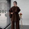 Loriya2025 Dubai Turkey Solid Two-Piece Set LR1131 & LR1132