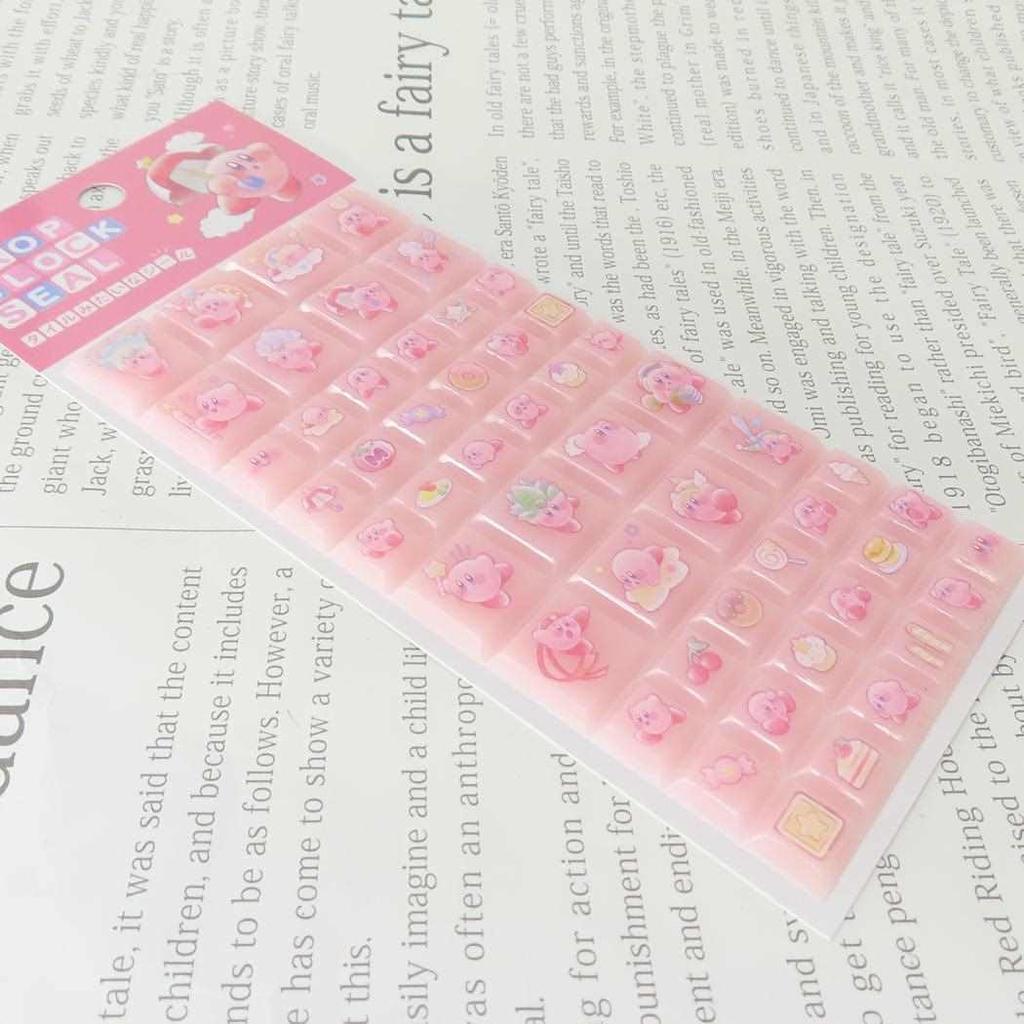 Kirby of the Stars Drop Block ABILITY [Sticker Sheet] Stickers/COPY