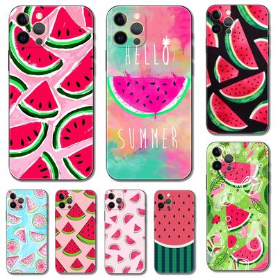 Wassermelonen Handyhülle für iPhone Samsung Galaxy Redmi Xiaomi Oppo OnePlus Note SA 7 8 9 10 11 12 13 14 20 21 22 23 53 54 Pro Max Plus Ultra TPU Soft
