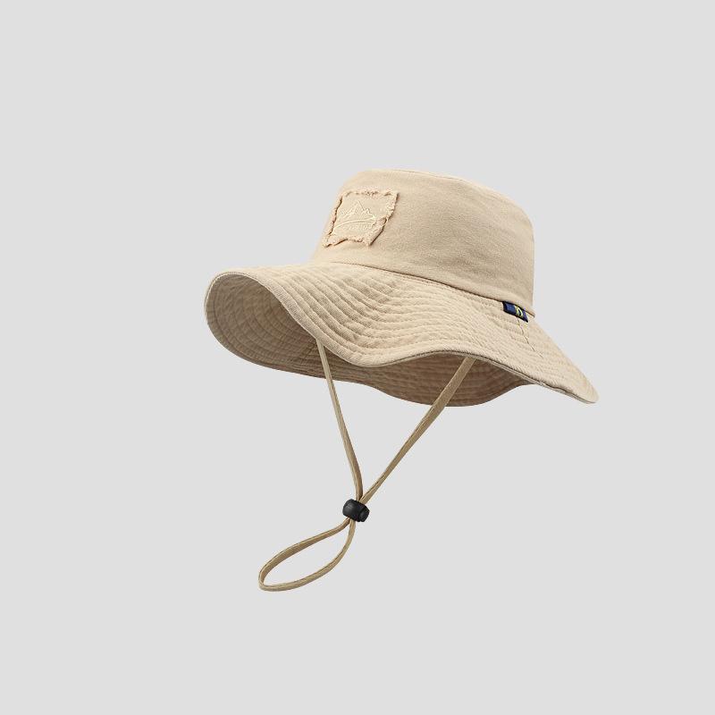 Summer Wide Large Brim Men Women Fisherman Hat Outdoor UV Protection Casual Sun Cap Hiking Fishing Climbing Safari Bucket Hats