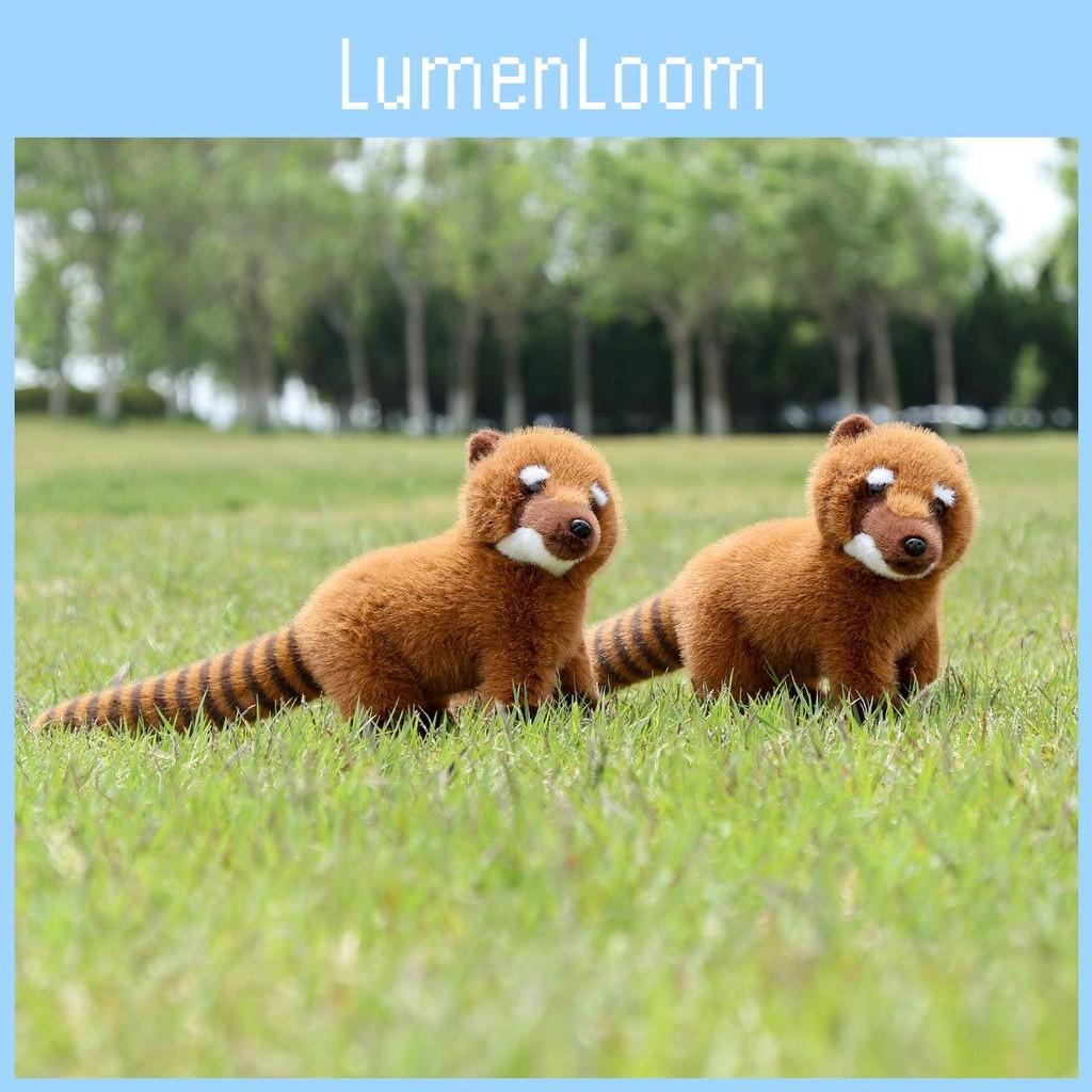South American Coati Raccoon Plush Doll Animal Cushion Birthday Children Present