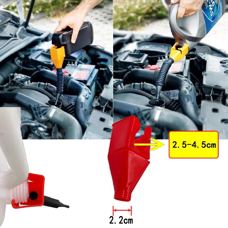 Folding Telescopic Hose Refueling Funnel Motorcycle Refueling Gasoline Engine Oil Filter Car Repair Tool Auto Accessories