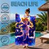 Moonlit Dance Of Love Beach Towel, Microfiber Beach Towel, Perfect For Pool, Beach, Travel, Home Decor Beach Party Fan Gifts