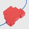 1Pcs DIN Rail Stick-on Distribution Box/Cabinet Dual-line Design Engine Compartment Non-pollution Retardant Device