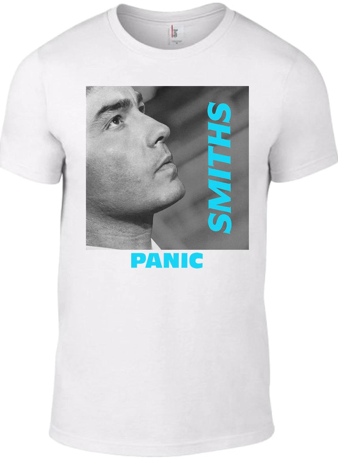 The Smiths T-Shirt PANIC Reproduction of 1986 Vintage Tee morrissey meat queen W L