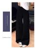 Women's High Waist Loose Wide-Leg Cotton Linen Pants - Spring/Autumn 2026