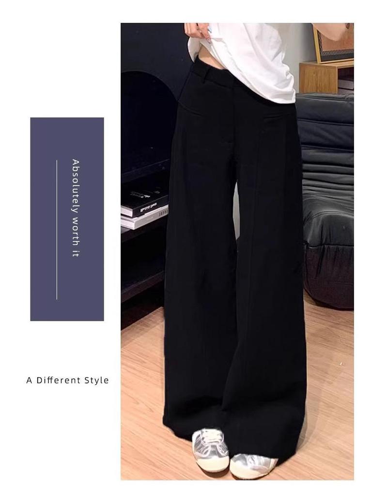 Women's High Waist Loose Wide-Leg Cotton Linen Pants - Spring/Autumn 2026