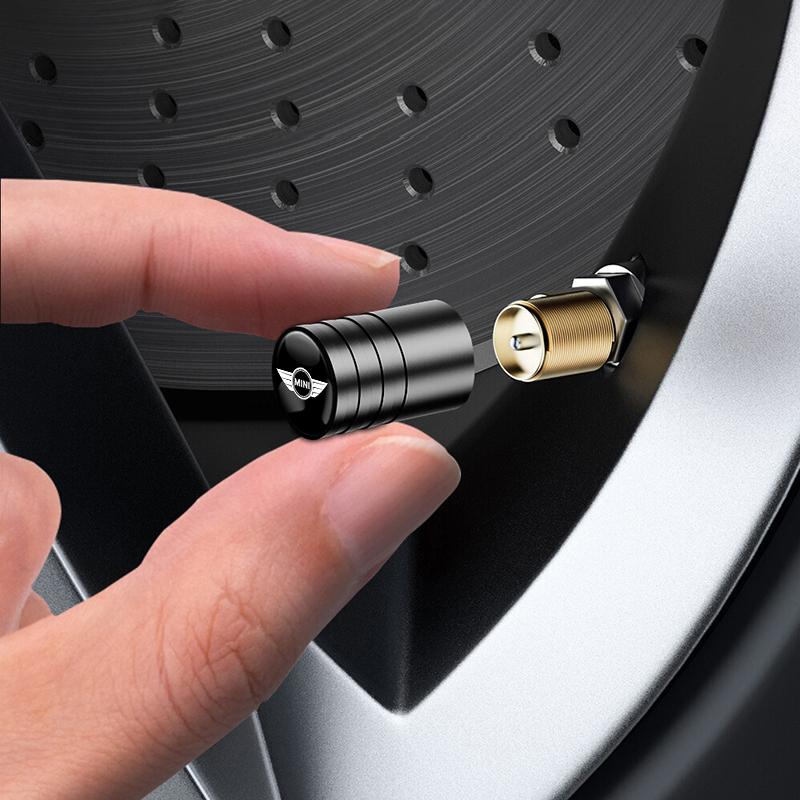 Car Tyre Wheel Valve Cap Cover Auto Accessories For MINI Cooper R56 F56 R50 JCW Cabrio Aceman Countryman Clubman WORKS Roadster Wdjnt11
