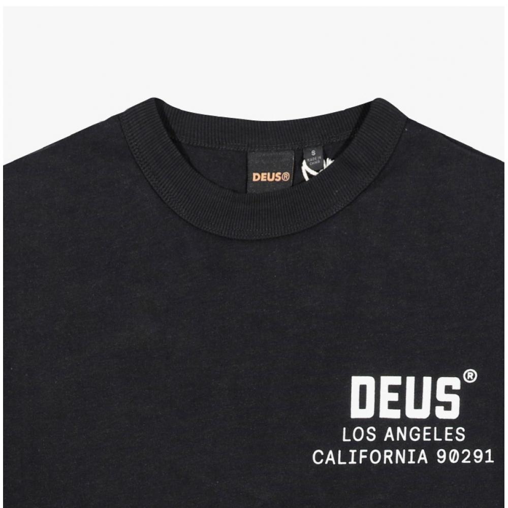 DeuS Ex Machina JoneS Men S Long Sleeve T ShirT Dmp251984 Blk