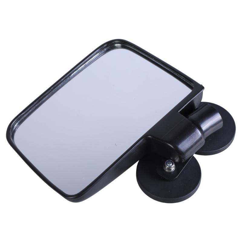 Golf Cart Side Mirrors with Screws Gasket Universal Replacement Strong Magnetic Side Mirrors Adjustable Rearview Mirror